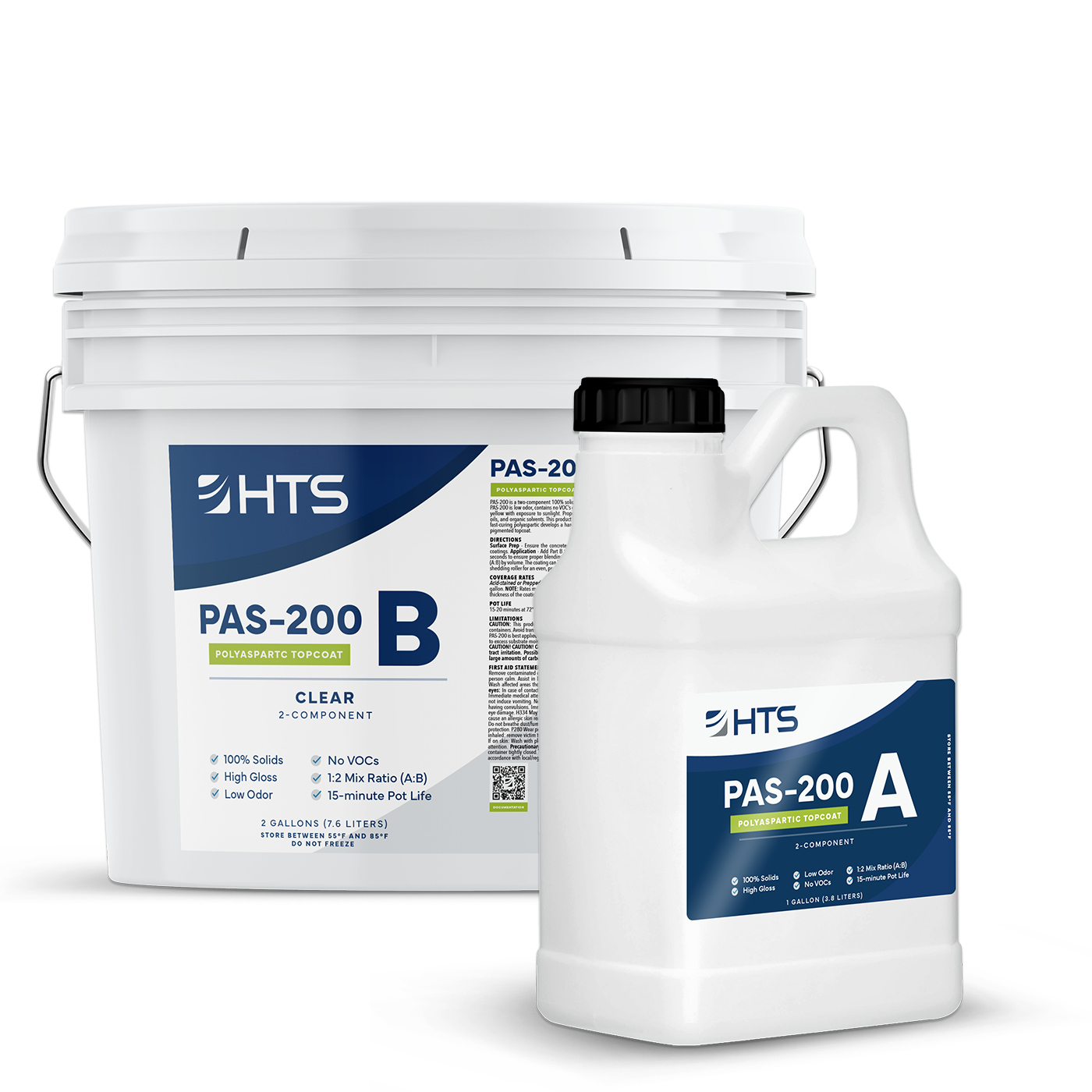 PAS-200 Extended-Time Polyaspartic Topcoat | HTS Chemical