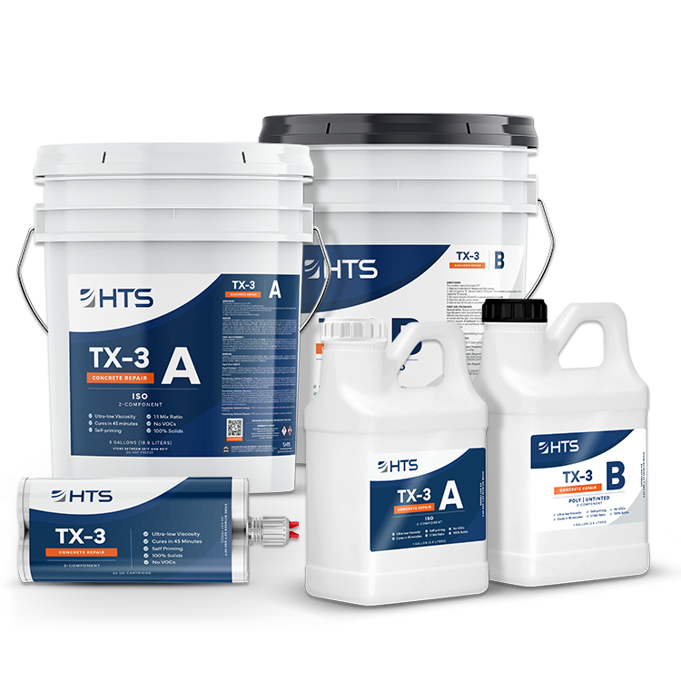 メンテナンス POLY_LACK TX-3 Rapid-Set Concrete Repair - 45 Min Cure | HTS Chemical