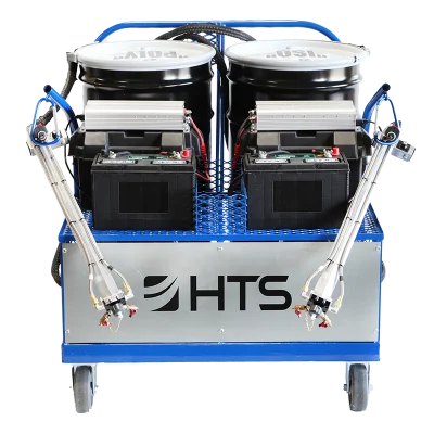 HTS Super Pump product image with HTS logo.