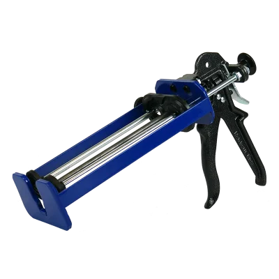 HTS Caulk gun in blue and black
